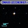 2MASS J22202017-4316049