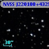 NVSS J220100+432504