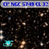 Cl* NGC 5749     CL      32