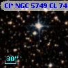 Cl* NGC 5749     CL      74