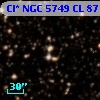 Cl* NGC 5749     CL      87