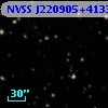NVSS J220905+413325