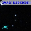 2MASS J17043636+7214322