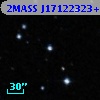 2MASS J17122323+7213221