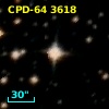 CPD-64  3618