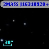 2MASS J16310920+7749366