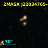 2MASX J22034765-4422263