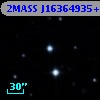 2MASS J16364935+7754325