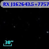 RX J162643.5+775757