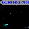 RX J163503.3+780420