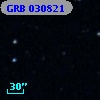GRB 030821