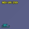BD+86   200