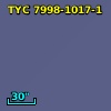 TYC 7998-1017-1