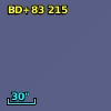 BD+83   215