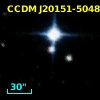 CCDM J20151-5048B