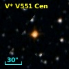 V* V551 Cen
