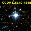 CCDM J15140-4348AB