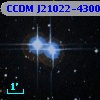 CCDM J21022-4300AB