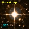 V* KM Lup