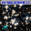 Cl* NGC 6204      W      22