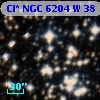 Cl* NGC 6204      W      38