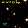 V* V2233 Sgr