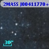 2MASS J00411770+4039073