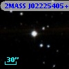 2MASS J02225405+4218401