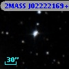 2MASS J02222169+4223472