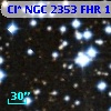 Cl* NGC 2353    FHR      14