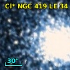 Cl* NGC  419     LE      34