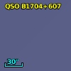 QSO B1704+607