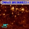 2MASS J05360922-6912209