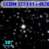 CCDM J22149+4920AB