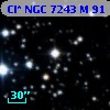 Cl* NGC 7243      M      91