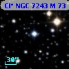 Cl* NGC 7243      M      73