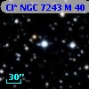 Cl* NGC 7243      M      40