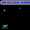 WN B1313.0+8305B