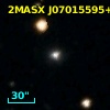 2MASX J07015595+6450036