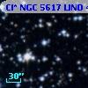 Cl* NGC 5617   LIND      45