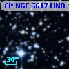 Cl* NGC 5617   LIND     157