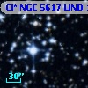 Cl* NGC 5617   LIND     155