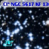 Cl* NGC 5617     KF     130