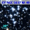 Cl* NGC 5617     KF      40