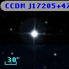 CCDM J17205+4739AB