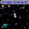 Cl* NGC 7243      M      77