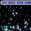 Cl* NGC  654    SAM      38