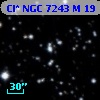 Cl* NGC 7243      M      19
