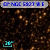Cl* NGC 5927      W      E