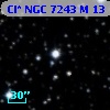 Cl* NGC 7243      M      13